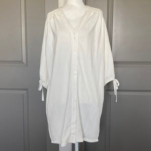 NWT Button Front Knit Dress